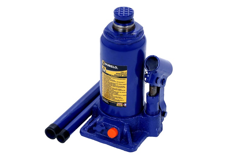 DURELO DBJ-06W, 6 Ton Hydraulic Bottle Jack for Trucks with Advance Load Limiting Device, Blue - Image 5