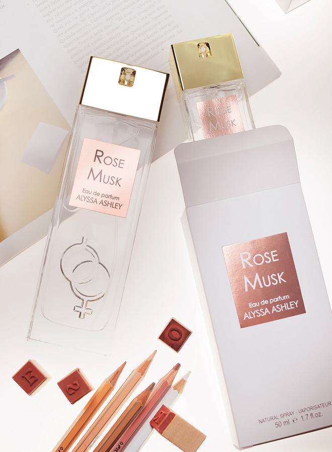 ALYSSA ASHLEY Rose Musk Eau De Parfum, 100ml - Image 3