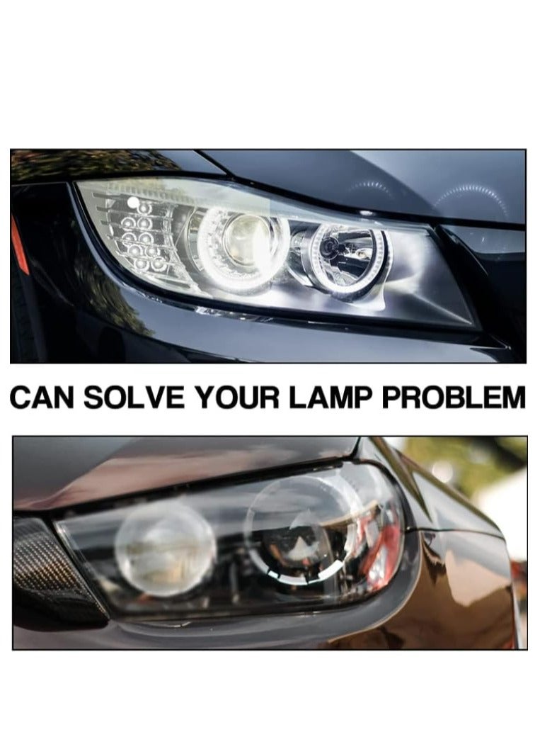 SOLARAE Restowipes Headlight Restoration Kit, Restowipes Headlight Cleaner Wipes, Polish Headlights Lens Restore Cleaner DIY Polishing, Polish Headlights Lens Restore Cleaner for Car (1Set) - Image 4