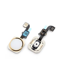 Generic Touch ID Sensor Home Button Key Flex Cable Replacement for iPhone 6 - Black 