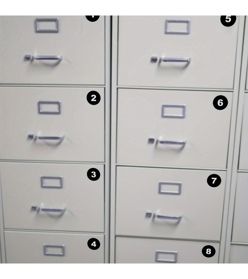 Consecutive Number Labels 1 50 Self Adhesive 50pcs Paper Inventory Stickers for Bins Boxes Toolbox Lockers - Image 3