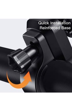 Yesido Universal Bicycle Handlebar, Phone Holder Rack, 360 Degree Rotatable, For Motorcycle / Scooter / Smartphone, X-Shape Stand, Black | C191  - Image 5