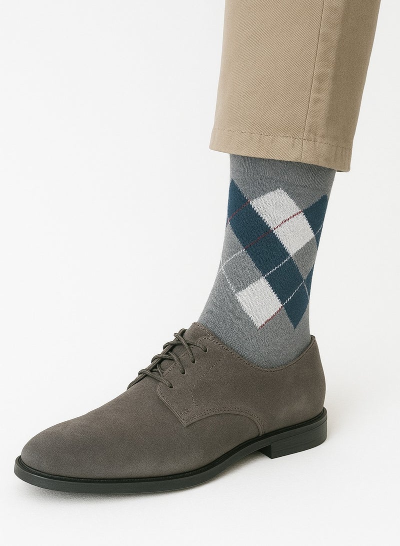 3 pairs of Long men's socks multicolours  - Image 5