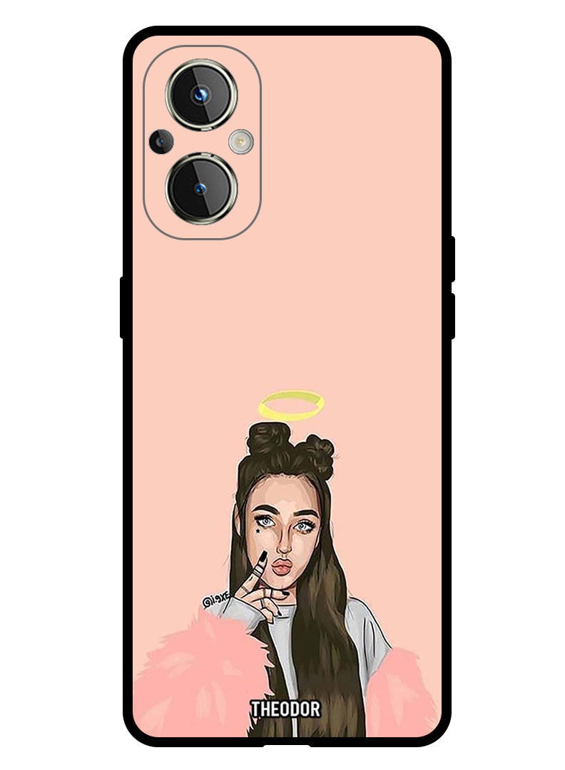 Theodor Protective Case Anti Scratch Shock Proof Bumper Cover For Oppo Reno 8 Z  Princess - Image 1