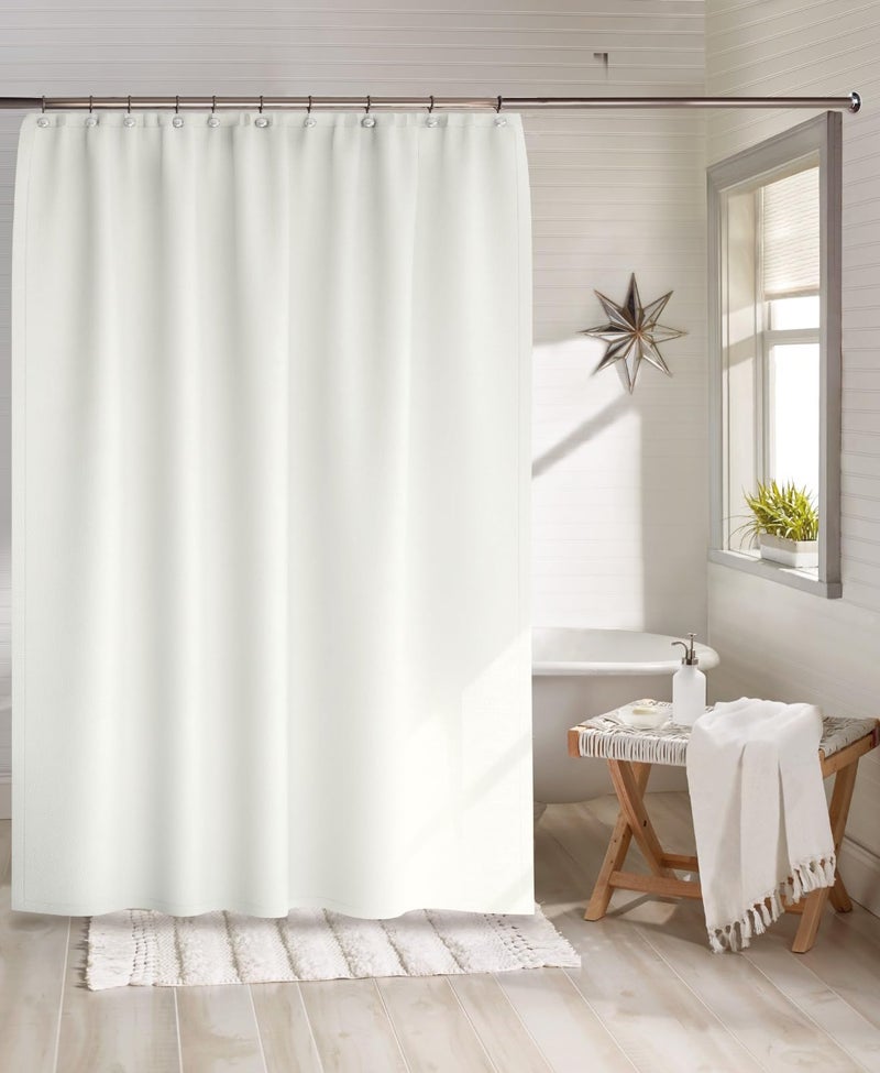 Eleven Group_Shower Curtain off-white proof 200 CM Length *280 CM width with 12 Hooks