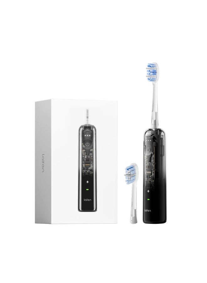 Laifen Wave Pro Electric Toothbrush with Premium Transparent ABS Body, Smart Pressure Sensor, Oscillation & Vibration Technology, App Care Support, Rechargeable Sonic Electric Toothbrush for Deep Oral Care - Image 1