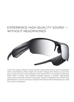 Bose Frames Tempo - Sports Audio Sunglasses with Polarized Lenses & Bluetooth Connectivity – Black, Temple Length: 172.5 mm | Temple Width: 157 mm - pzsku/ZCAB2554FF9F7D00697B8Z/45/_/1736434597/3cbbfcf5-5fbe-497b-afc5-d57dbc91df4e