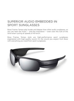 Bose Frames Tempo - Sports Audio Sunglasses with Polarized Lenses & Bluetooth Connectivity – Black, Temple Length: 172.5 mm | Temple Width: 157 mm - pzsku/ZCAB2554FF9F7D00697B8Z/45/_/1736435006/80ed5174-2ccf-4034-8ae9-77ba3ad4c957