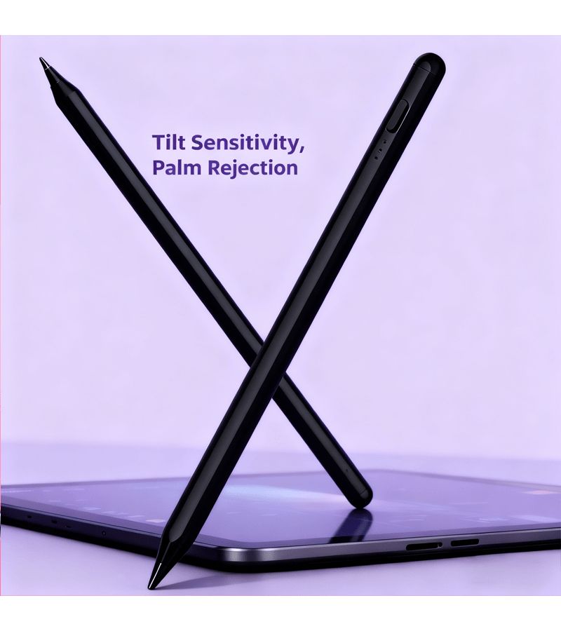 Elegant White Stylus for Tablet Compatible with Ipad 6 7 8 9 10 Air 3 4 5 Touchscreen Pen with Palm Rejection Tilt Sensitivity Christmas Thanksgiving Gift - Image 4