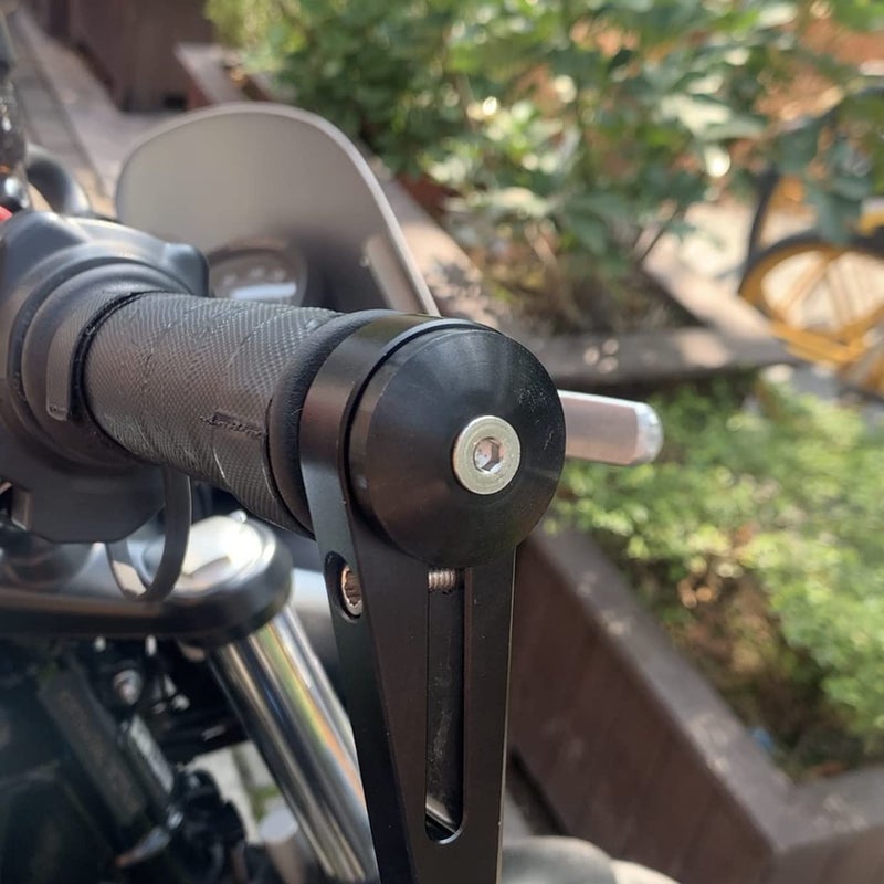 FENRIR Motorcycle Handlebar Bar End Mirror Adapter For NINJA500/400 Z1000 Z900 Z800 Z750 Z500 Z400 Z300 Z900RS Z650RS ZH2 ER6N ZRX1200 ZX14R ZX10R ZX6R ZX4R Vulcan S Eliminator Sportster S Nightster - Image 2
