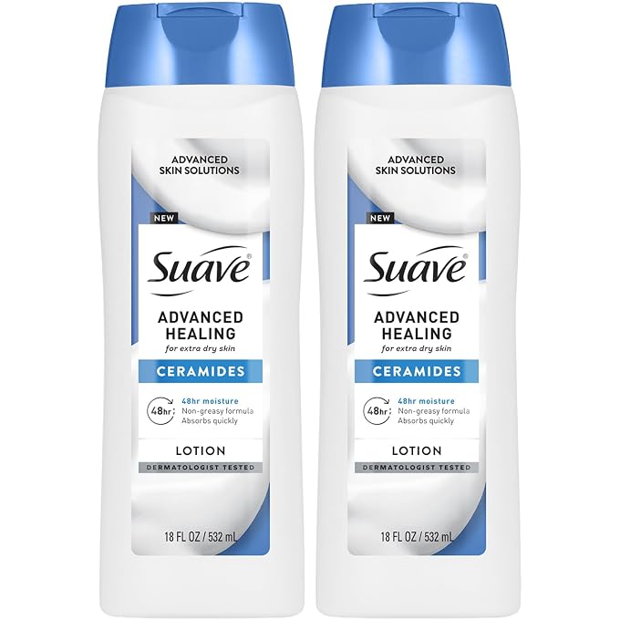 Suave Advanced Therapy Hydrators Skin Lotion Pump, 2 Count - Image 1
