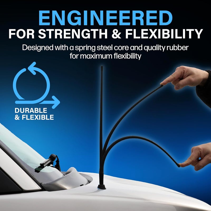 Votex 17-Inch Universal Car Antenna Kit - Image 4