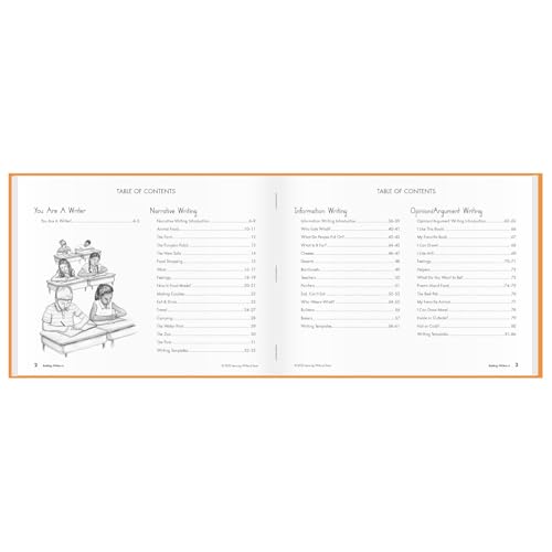 Learning Without Tears Building Writers Student Edition, Age 5+, Kindergarten+, Handwriting Without Tears, Narrative, Information, Opinion, Fluency, ... Home, Tutor, Sensory & Motor Skills, Sensory - Image 2