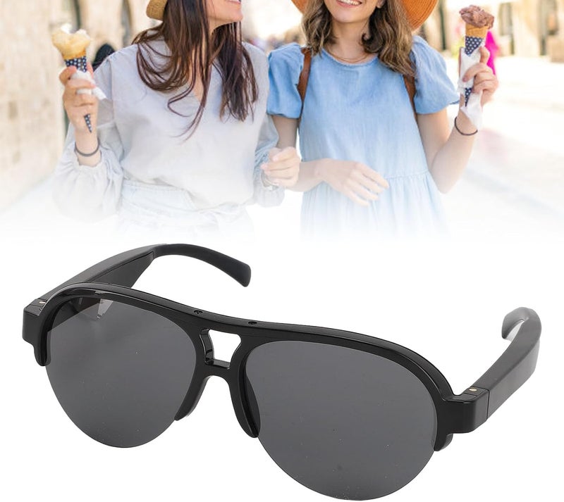 النظارات الترجمة، النظارات الشمسية - 137 لغات جهاز الترجمة مع ميكروفون مزدوج ومكبر الصوت، نظارات سماعة الأذن المفتوحة للموسيقى والمكالمات - Image 5