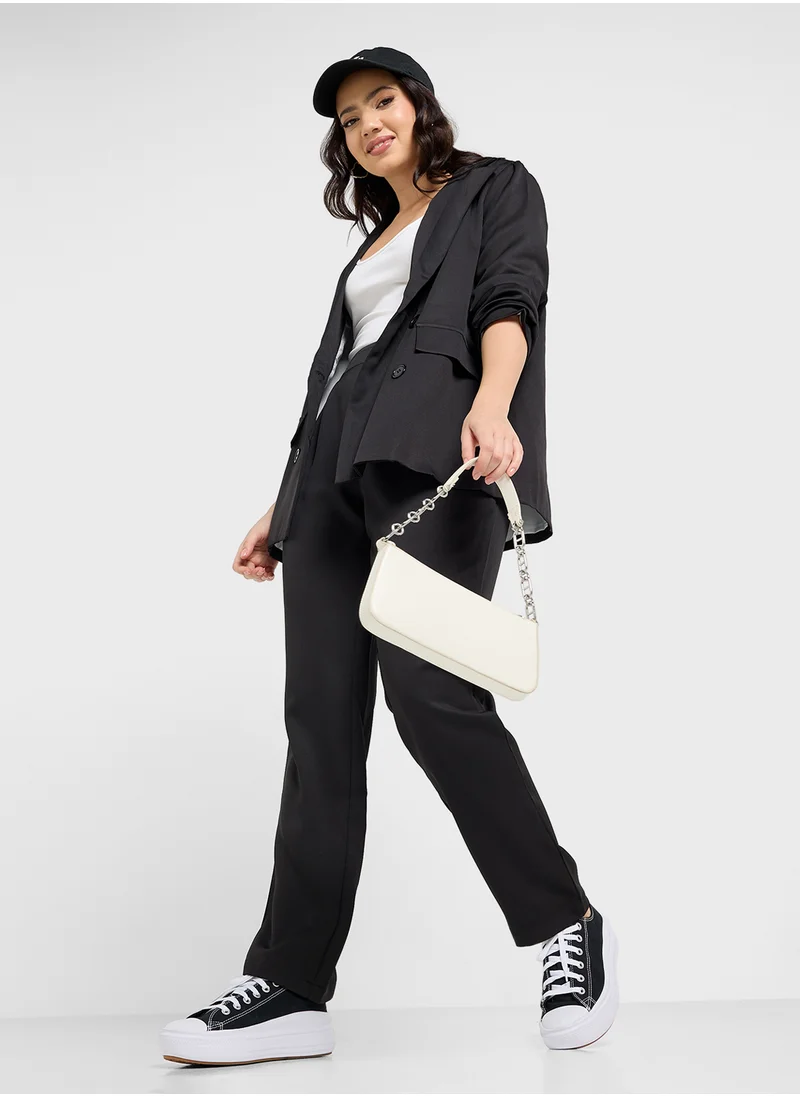 Ginger Oversize Boyfriend Blazer & Pant Set
