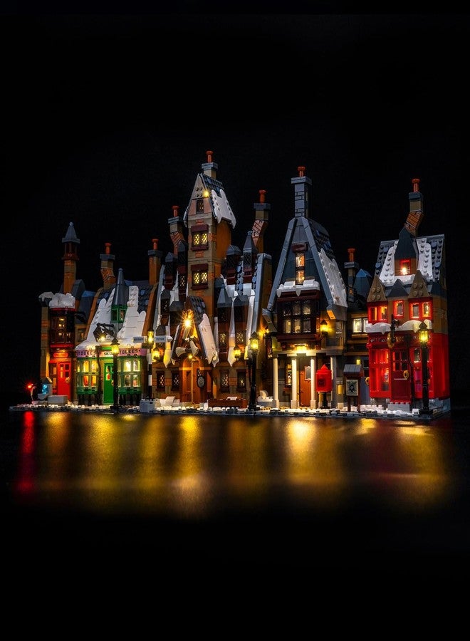 مصباح BrickBling LED متوافق مع قرية هوغسميد من ليغو - إصدار هواة الجمع، إضاءة إبداعية متوافقة مع ليغو 76457 - باستثناء قطع الليغو (إصدار الإضاءة الكلاسيكي) - Image 1