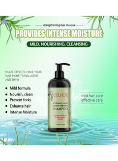 EELHOE Rosemary Mint Strengthening Shampoo 100ml, Contain Nourishing Infusion of Biotin, Can Stimulate Hair Growth and Aid in The Repair of Damaged Hair, Make Your Hair More Translucent and Shiny  - Image 3