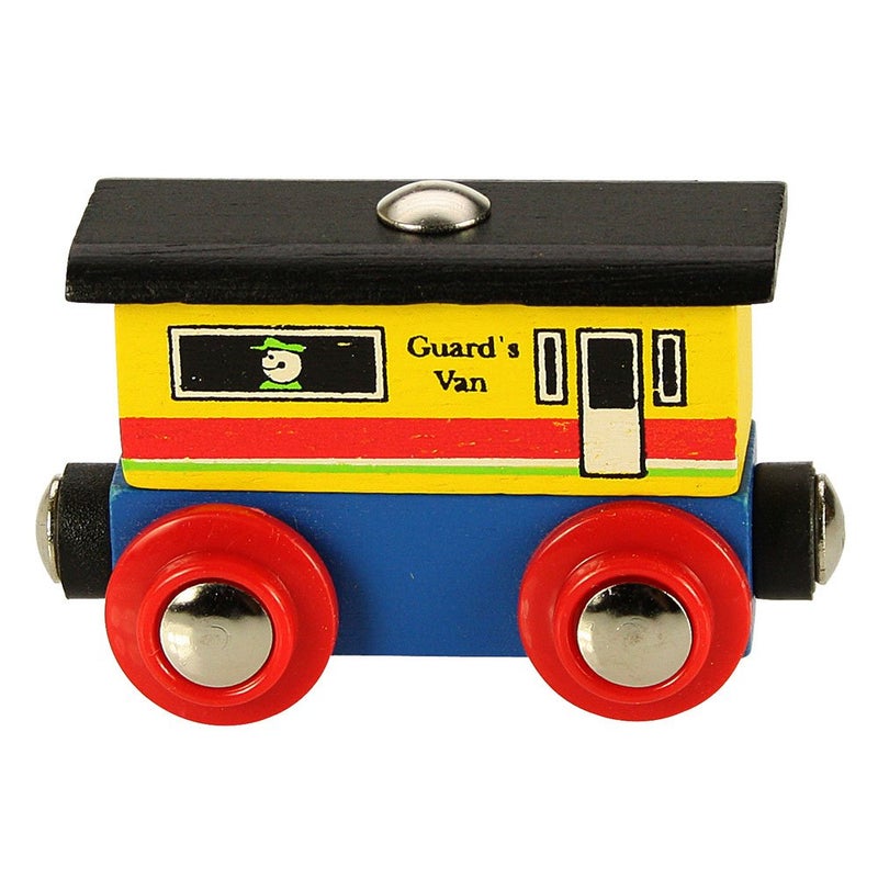 Bigjigs Rail Rail Name Guards Van - Image 4