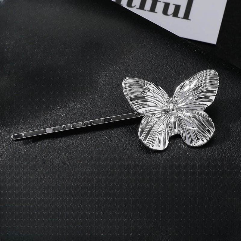 Strict Selection Of Fashion Trend Simple New Hair Accessories Natural Women'S Hair Clip Bionic Butterfly Side Clip Head Accessories - Image 1