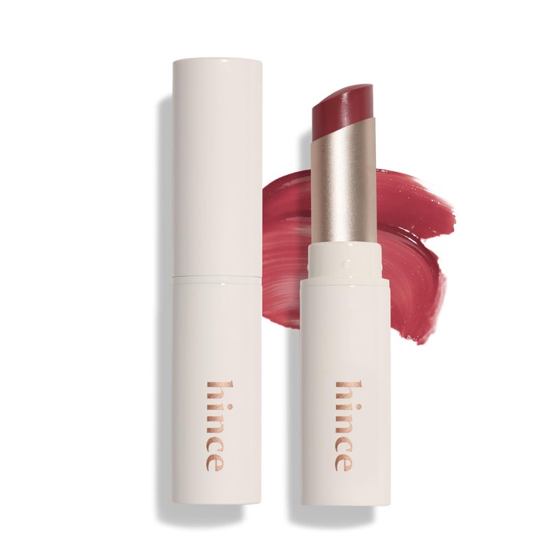 hince Mood Enhancer Lip Glow - Natural Tinted Lip Balm for Healthy Flush of Color, Effortless Swipe for Nourished, Soft Lips, Self Care Gifts for Women, 5.5g (DEAR ROSE, LW002) - Image 1