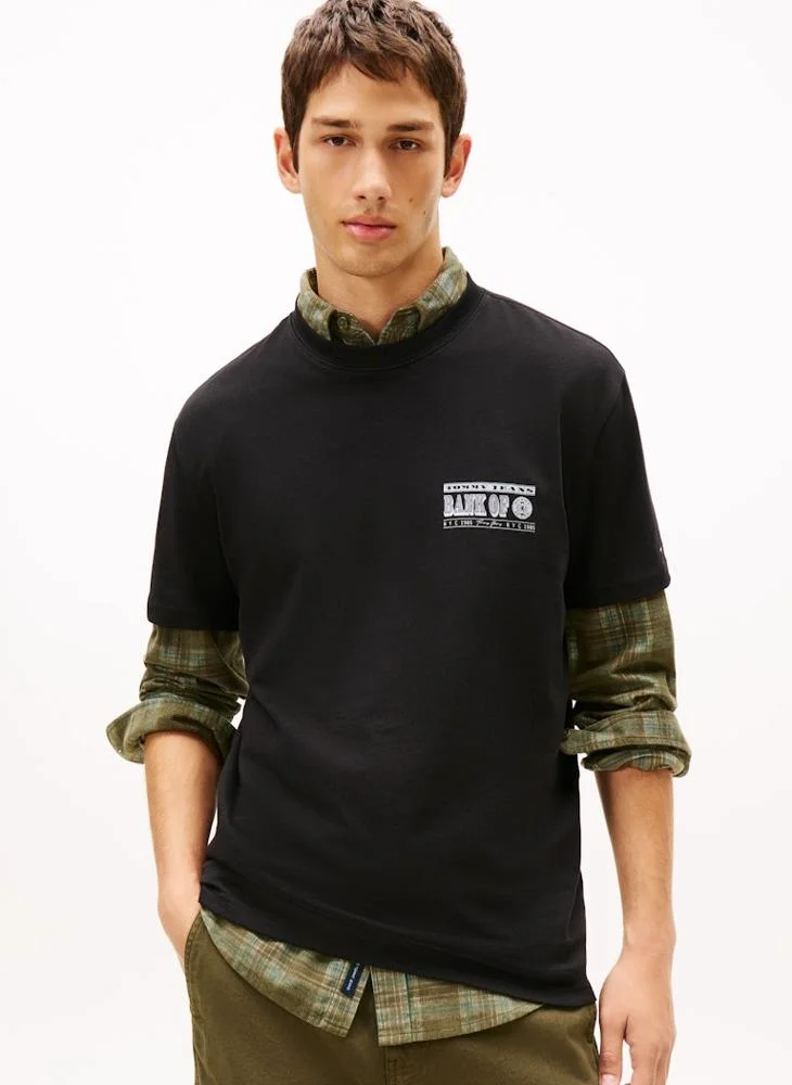 TOMMY JEANS Regular Bills Backprint T-Shirt