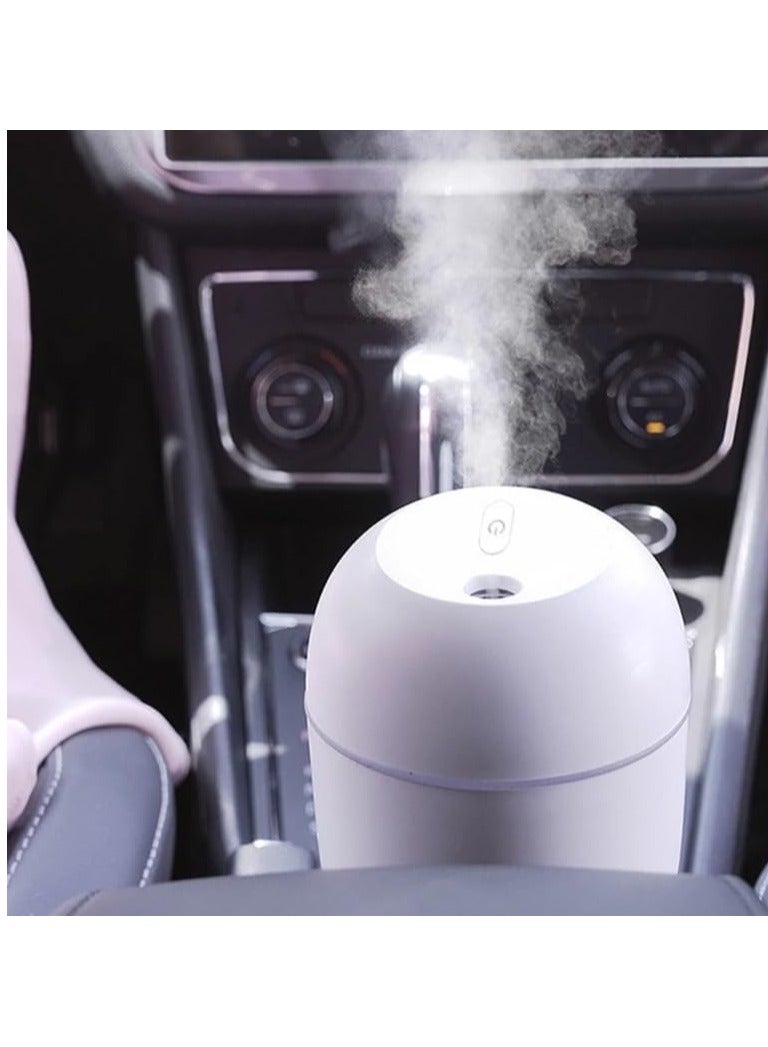 جهاز ترطيب ومعطر جو وناشر زيوت عطرية للسيارة USB - متعدد الالوان  - Image 3