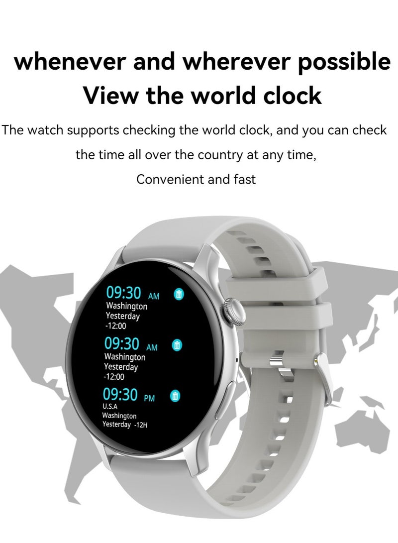 HK85 Smart Watch with Thin Body 1.43 Inch AMOLED 466*466 High Definition Color Screen Full Health Monitoring Smartwatch for Men and Women with Low Power Consumption - Image 5