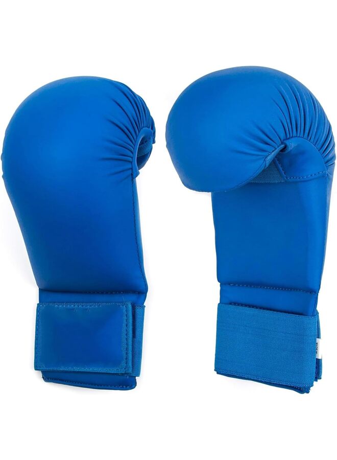 قفازات الكاراتيه، أحزمة قابلة للتعديل، تصميم بدون إبهام لسهولة الحركة وضربات دقيقة، قفازات فنون القتال للملاكمة، كيس الملاكمة، الكيك بوكسينج وما إلى ذلك - Image 1