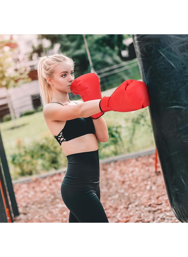 قفازات الكاراتيه، أحزمة قابلة للتعديل، تصميم بدون إبهام لسهولة الحركة وضربات دقيقة، قفازات فنون القتال للملاكمة، كيس الملاكمة، الكيك بوكسينج وما إلى ذلك - Image 5