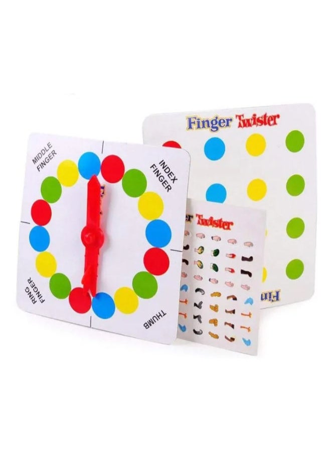 null - 2 in 1 Twister Game with Spin Wheel - Image 1