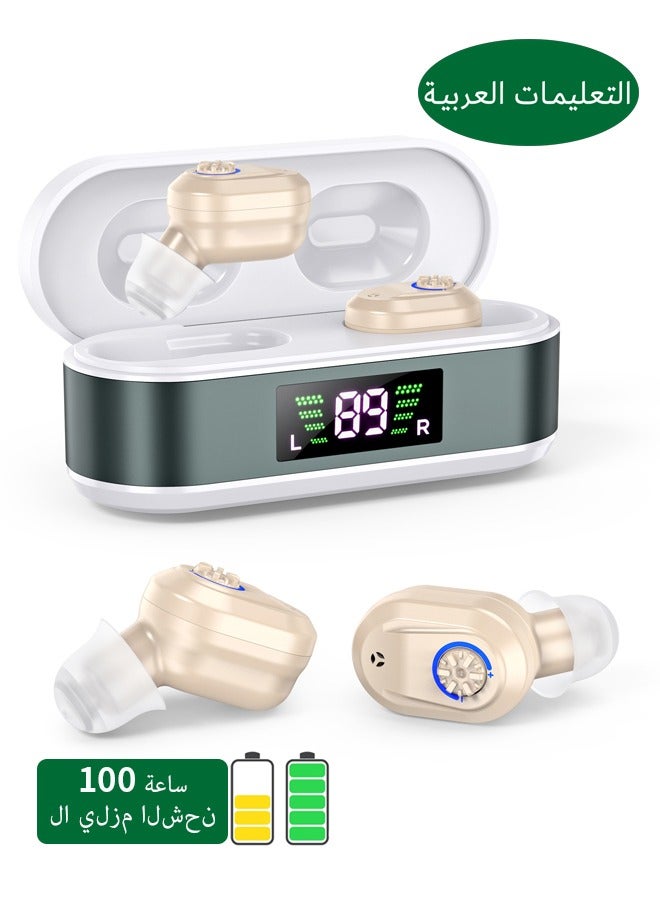Kfcop Hearing Aids Rechargeable Devices for Old People Mini Sound Amplifier Device - Image 1