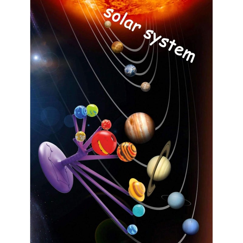 Solar System Model 8 Planets with Projector Educational Game - SD555 - Image 2