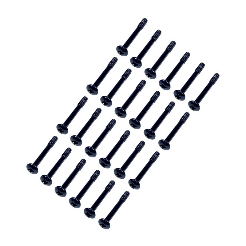 APEVIA مجموعة براغي Apevia CS-S63231-24 T6#32 * 31 لمبرد سائل وحدة المعالجة المركزية، 24 حزمة - Image 1