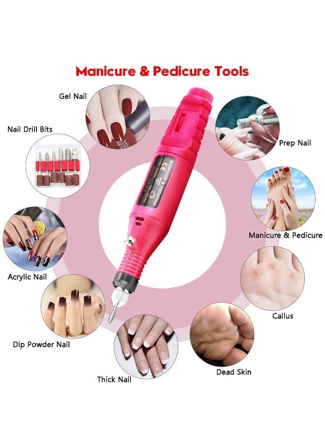 Pen Shape Electric Nail Drill Machine Multicolour - Image 1