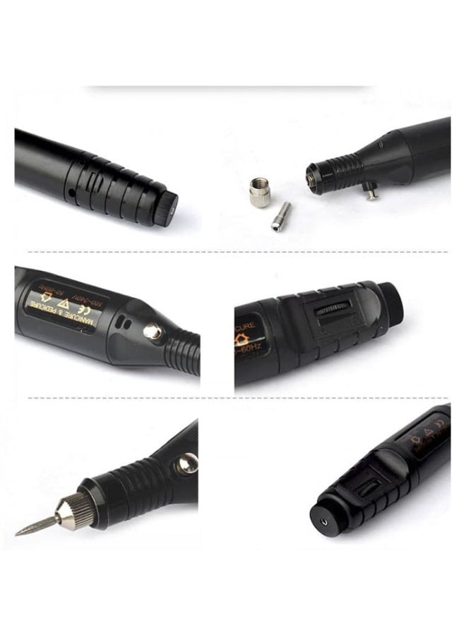 Pen Shape Electric Nail Drill Machine Multicolour - Image 2