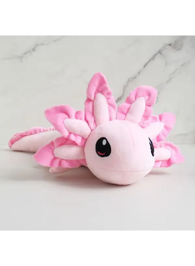 Blue Kawaii Salamander Plush Toy Cute Cartoon Animal Doll Birthday Gift For Kids - Image 4