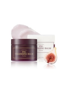 I'M FROM ] Fig Cleansing Balm 100Ml, Korean Makeup Remover, Vegan, Easy To Rinse Off, Fig Oil Water 7.8% With Peptide And Amino Acid, Makeup Meltaway, Makeup Melting Balm To Oil  - Image 1