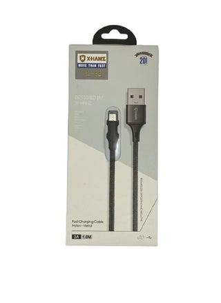 Original USB-A To USB-C Data And Charging Cable 1m Black - pzsku/ZCAB3DDB84B01ADA5F1C8Z/45/_/1648193022/5840ee4a-30e3-493b-9ec5-dc501a18dcc9