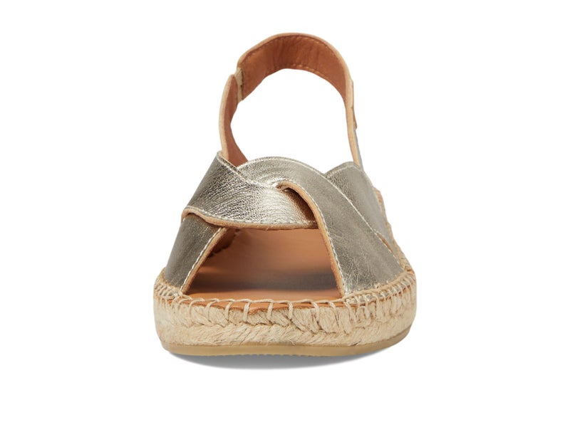 Toni Pons, Women's espadrille, Enola-P, Platinum, 10, medium - Image 2