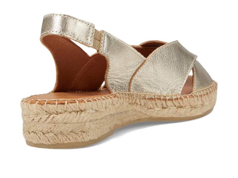 Toni Pons, Women's espadrille, Enola-P, Platinum, 10, medium - Image 5