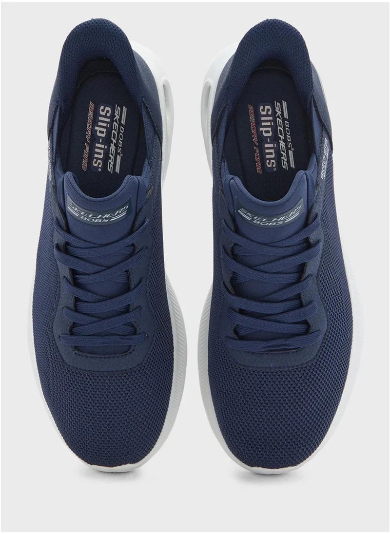SKECHERS BOBS UNITY Men's Running Shoes Navy  - Image 4