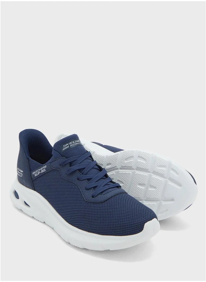 SKECHERS BOBS UNITY Men's Running Shoes Navy  - Image 3