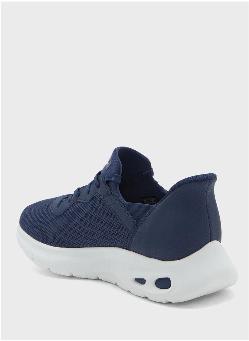 SKECHERS BOBS UNITY Men's Running Shoes Navy  - Image 2