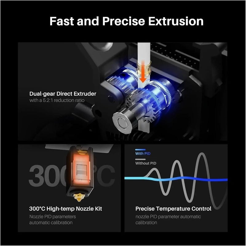 Extruder for Neptune 4 Plus/4 Max/4/4Pro/3 3D Printers Print Head Compatible with Elegoo Assembled Extruder Kit(for Neptune 3 Pro) - Image 3