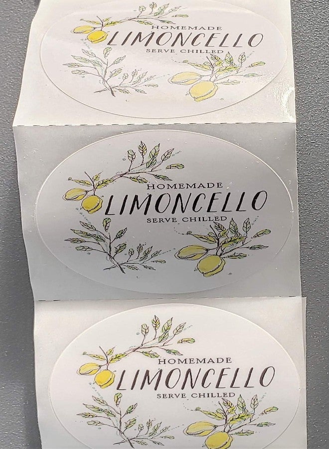 Nancy Nikko LIMONCELLO LABELS - 2" ROUND CIRCLE - 12 / PKG - Image 3