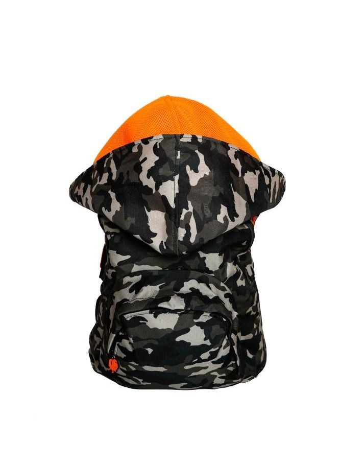 Morikukko Morikukko Camo Neon Orange Large  - Image 1