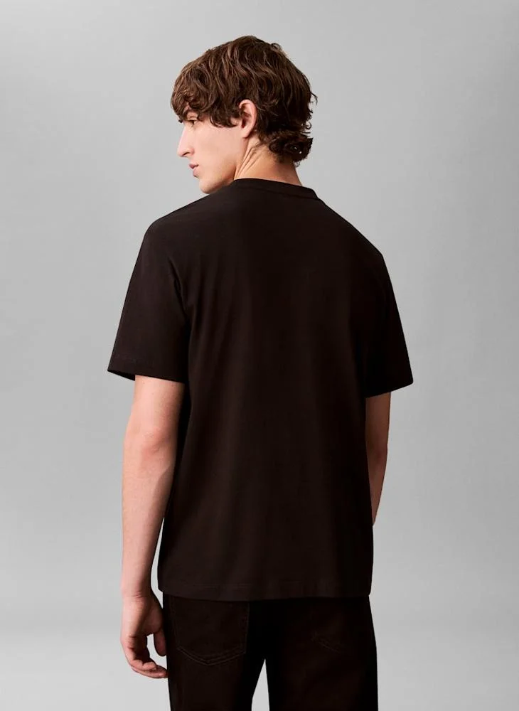 CALVIN KLEIN Graphic Crew Neck T-Shirt