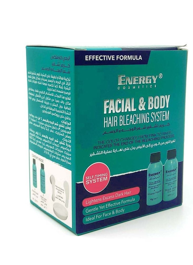 ENERGY COSMETICS Energy Cosmetics Facial and Body Hair Bleaching System  - Image 2