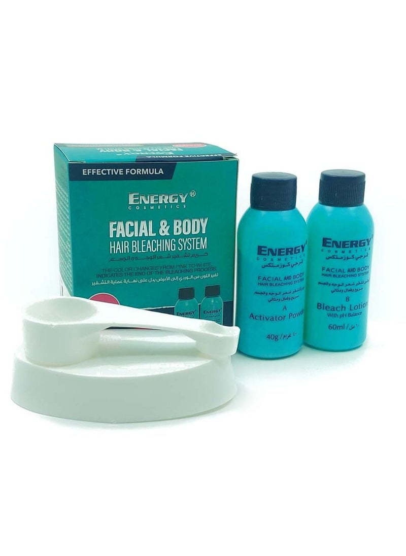 ENERGY COSMETICS Energy Cosmetics Facial and Body Hair Bleaching System  - Image 3