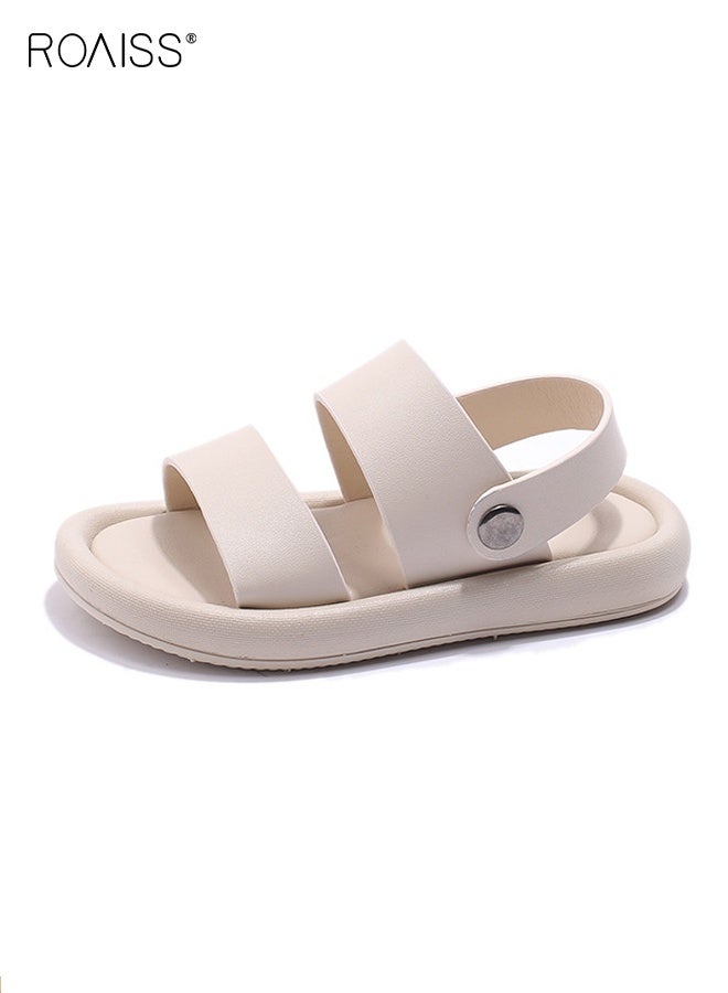 رويس صنادل صيفية متعددة الاستخدامات للأطفال، أحذية مريحة، نعال قابلة للتنفس ومقاومة للانزلاق، أحذية شاطئية غير رسمية للأطفال، مناسبة للسفر والارتداء اليومي والأنشطة الخارجية - Image 1